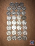 (8) 1941 Denver Mint Mercury Dimes, (16) 1941 Philadelphia Mint Mercury Dimes, (5) 1941 San