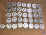 (32) 1964 Denver Mint Roosevelt Dimes, (4) Philadelphia Mint Dimes