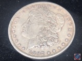 1897 Philadelphia Mint Morgan Silver Dollar Coin
