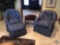 {{3X$BID}} (2) Century Furniture Upholstered Arm Chairs Measuring 36