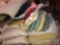 Assorted Bathroom Rugs, Area Rugs, Towels and Pillows