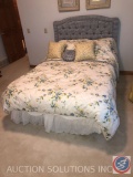 Full Sized Bed Complete with Mattress, Box Spring, Frame and Head Board