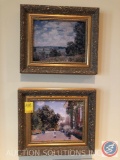 (2) Framed Paintings By Claude Smith