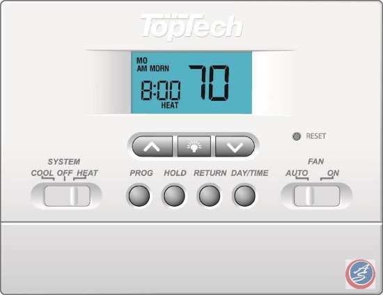 Manufacturer BRAEBURN SYSTEMS LLC Model Number TT-P-411 Description TOPTECH 1H/1C PROG TSTAT TopTech