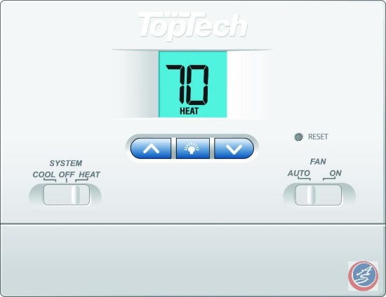 Manufacturer BRAEBURN SYSTEMS LLC Model Number TT-N-411 Description TOPTECH 1H/1C NP TSTAT TopTech -