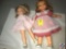 Vintage Fisher Price My Friend Mandy 16 inch Doll and Vintage 1967 Ideal Toy Co. Giggles Doll