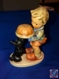 M.I. Hummel Begging His Share Figurine Marked 5