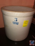 Vintage 3 Gallon Ruckel's Stoneware Crock