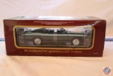 Road Legends Die-Cast Metal Collection Replica 1969 Plymouth Barracuda Scale 1/18 Item No. 92178 in