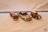 AMT Inc. Replica 1955 Dodge Royal Lancer, 1970 Tootsie Toy Fire Truck and 1960's/1970's Buddy L Corp