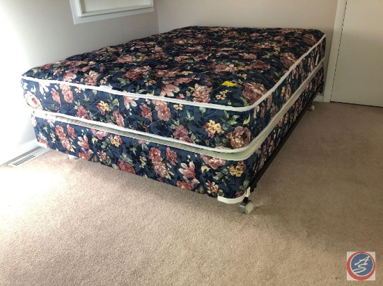 Full Size Ultimate Luxury Bed Frame, Box Spring and Mattress