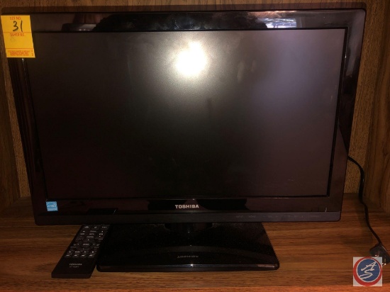 19" Toshiba TV Model No. 19SL410U with Remote