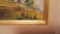 Framed Mountain-scape Painting Signed Susx Measuring 16