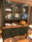 2-Piece Kitchen Buffet Hutch with Three Tiers and Six Cabinet Doors Bottom Measuring 57