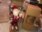 (2) Lynn Haney Collection Santa Clause Statues