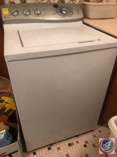 GE Profile Washing Machine Model No. WPRE8150K2WT