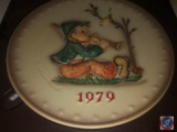 M.I. Hummel Annual Decorative Plates Years 1979, 1987, 1989, and 1994
