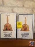M.I. Hummel Annual Decorative Bells Years 1981 and 1982