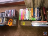 VHS Movies Including A Christmas Story, Chicago and My Big Fat Greek Wedding, DVD's Including The