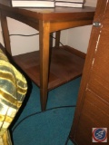 Two Tier Side Table Measuring 22 1/2
