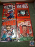 Wheaties Cereal Box with LeRoy Neimann, Wheaties Cereal Box with Super Bowl VI Roger Staubach,