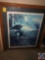 1985 Kevin T. Daniel Signed Framed Print No Title Marked 227/580 Framed By Custom Framing by Motion