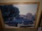 Framed Photograph of 1957 Chevrolet Framed by Hook St. Chateaux Galleries 1985 Measuring 21 1/4