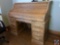 Vintage Roll Top Desk with Key Measuring 60