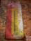 Vintage Royal Crown Cola Thermometer Metal Sign