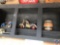 Metz Premium Beer Coin Bank, Replica of Vintage Chopper and Replica Motorcycle