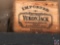 Imported Yukon Jack Canadian Liquer Wood Crate