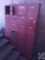 Safe-O-Mat Section of Lockers with 10 Lockers