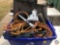 Weather Tech Snap-In Floor Mats, (2) Heavy Duty Jumper Cables, Assorted Floor Mats, Small Roller