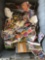 Large Assortment of Vintage Baseball and Football Trading Cards; Some are in Protective Sleeves,
