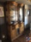Antique Keepsake's Pulaski Oak China Cabinet Measuring 46 1/2