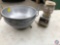 (2) Duraware Commercial Colandars, Parts to Osterizer Galaxie Dual Range Blender