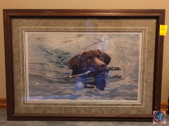 Jay Kemp Signed 2001 Framed Print Titled Return to Sender and Marked 767/1250 with Certificate of