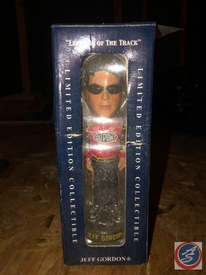Jeff Gordon Legends of the Track Limited Edition Collectible Bobble Head in Original Packaging