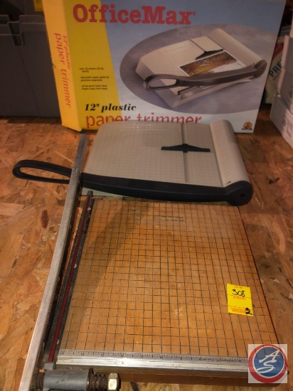 Office Max Paper Trimmer, Paper Trimmer [[NO BRAND]], Office Depot 6" X 9" Catalog Envelopes,