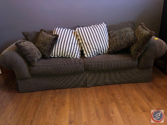 Two Seat Sofa Measuring 95" X 38" X 27" [[NO BRAND VISIBLE]]