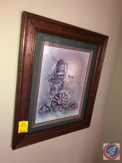 Framed Print By B.P. Co. Measuring 20 1/2" X 17 1/2"