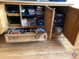 Sony DVD Player Model No. DVP-SR200P, VHS Tapes Including Titles Such As Taxi Driver, Bugsy, The