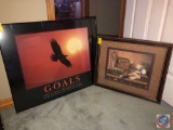 J. Gibson Framed Print Made Exclusively for Home Interiors and Gifts Marked January 09, 2002 Made in