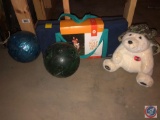 Gyro Balanced Gyro I Bowling Ball, Lite-Dot by Columbia Bowling Ball with Name Jeremy Etched On It,