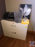 Two Drawer Lateral Filing Cabinet Measuring 36
