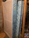 Brass Headboard, Twin Boxspring, Twin Mattress, Twin Bed Railing