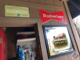 Budweiser Select Mirror Sign Measuring 25