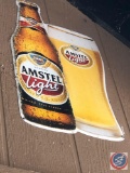 Amstel Light Sign [[BUYER MUST REMOVE]]