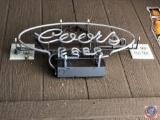 Coors Beer Neon Sign [[CONDITION UNKNOWN, BUYER MUST REMOVE]]
