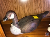 Alert Canada Goose Decoy by Ritter's Waterfowl Decoys Marked D Ritter 92